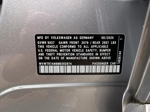 2021 Volkswagen Arteon SEL Premium R-Line